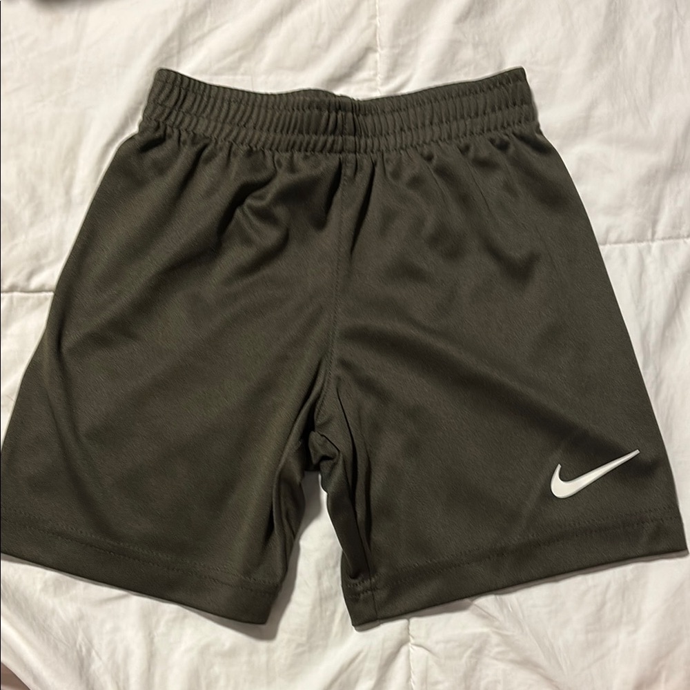 Nike Olive Green Athletic Shorts